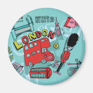London England Magnet