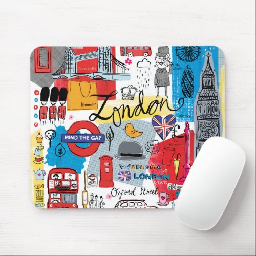 London England Mouse Pad