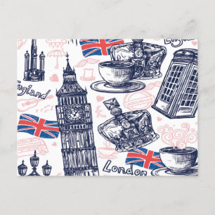 London, England Postcard