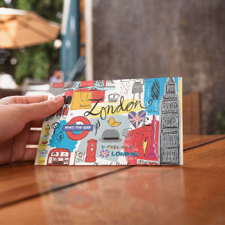 London, England Postcard