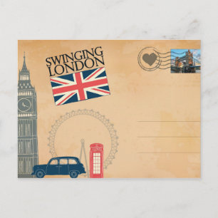 London, England Postcard