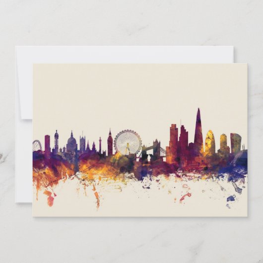 London England Skyline (Front)