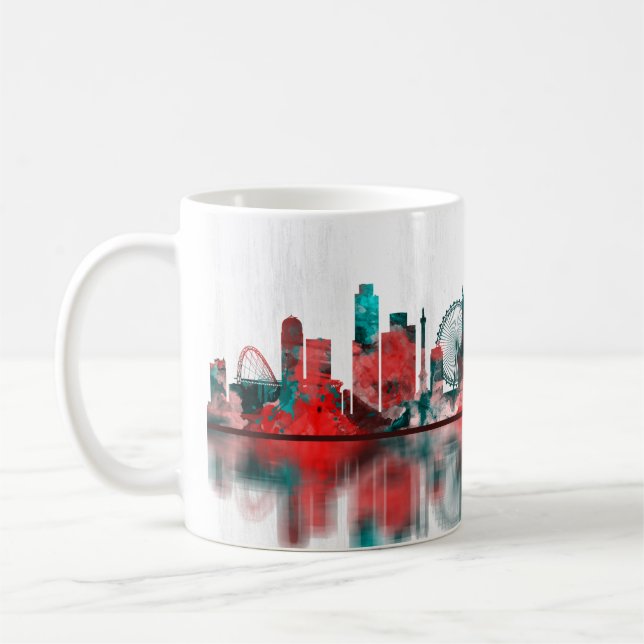 London England Skyline Coffee Mug (Left)