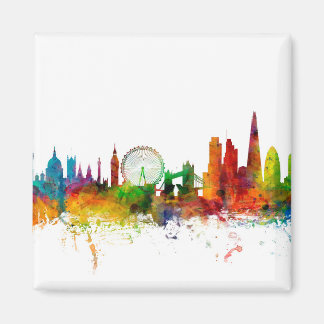 London England Skyline Magnet