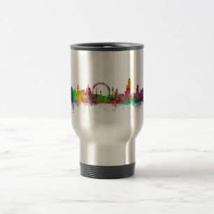London England Skyline Travel Mug
