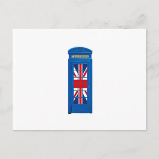 London England telephone box Postcard