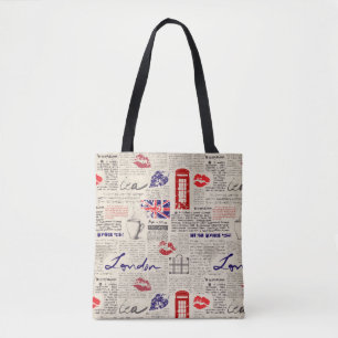 London, England Tote Bag