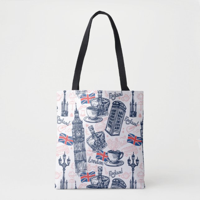 London, England Tote Bag (Front)