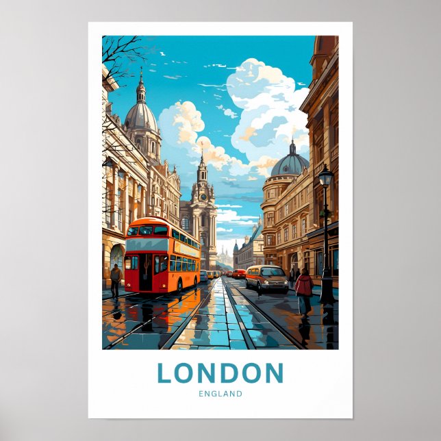 London England Travel Print (Front)