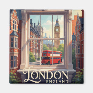 London England Victorian Architecture Classic City Magnet