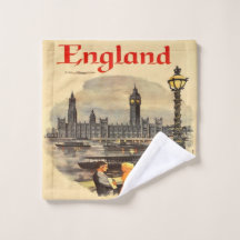 London England Vintage Style Big Ben 