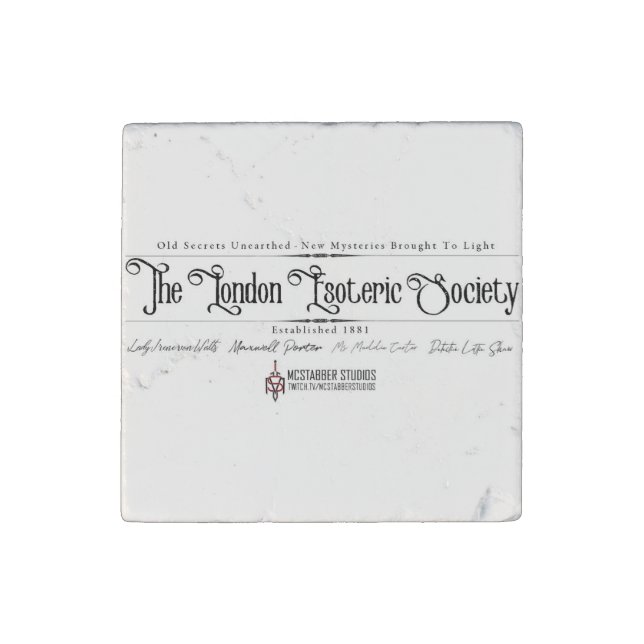 London Esoteric Society Stone Magnet (Front)