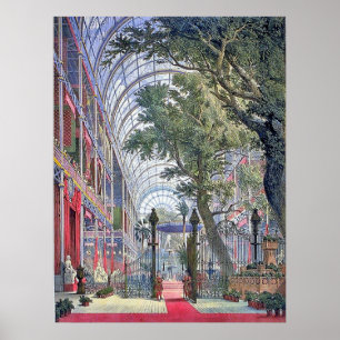 London Exhibition Vintage Poster