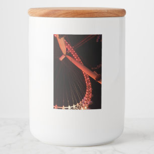 London Eye at Night Food Container Label