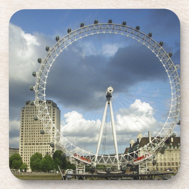 London Eye Beverage Coaster (Front)