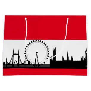 London Eye City Ferris Wheel England Gift Bag