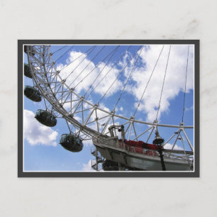 London Eye Crop Postcard