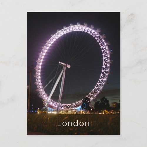 London Eye Holiday Postcard
