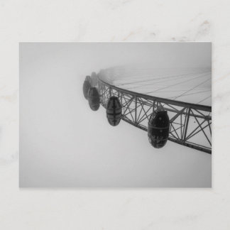 London Eye in Thick Fog Postcard