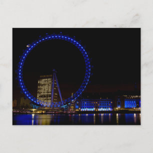 London Eye Night view Postcard