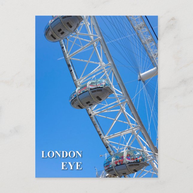 London Eye UK Postcard (Front)