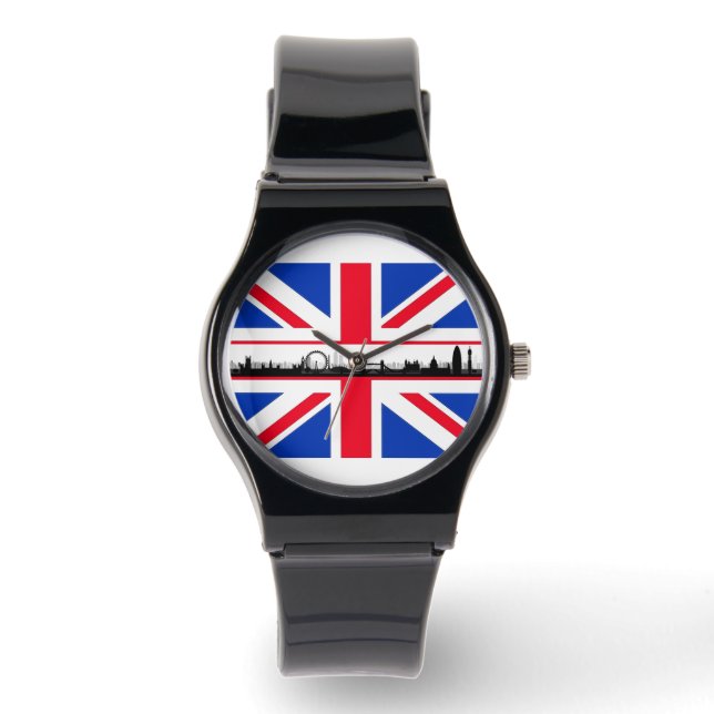London Eye Union Jack Flag Watch (Front)