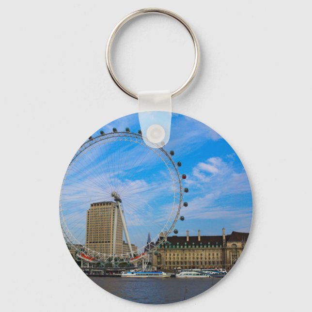 London Eye United Kingdom Keychain (Front)