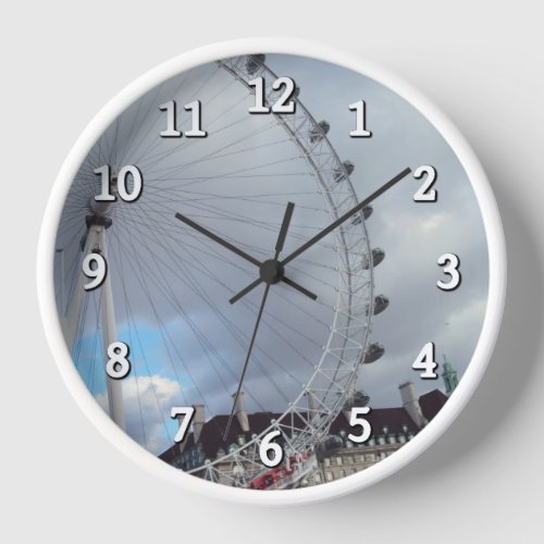London Eye Up Close Clock