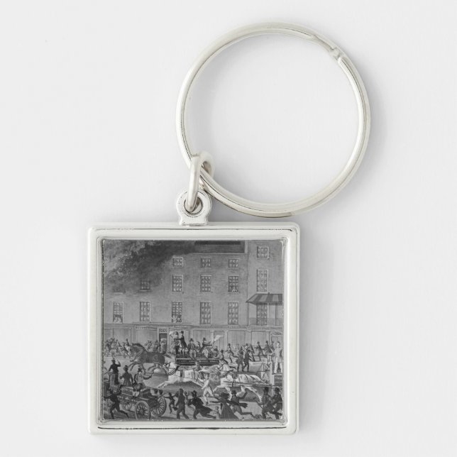 London Fire Engines Keychain (Front)