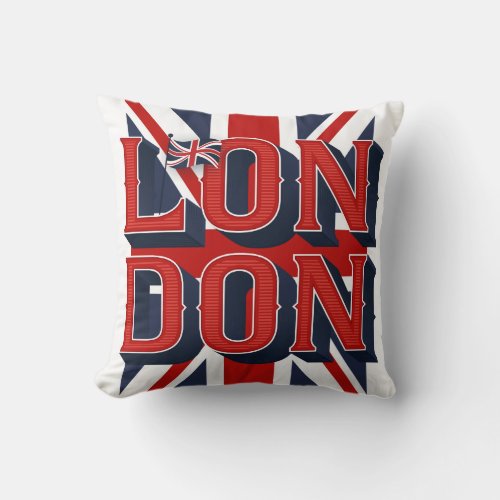 London Flag  Pillow