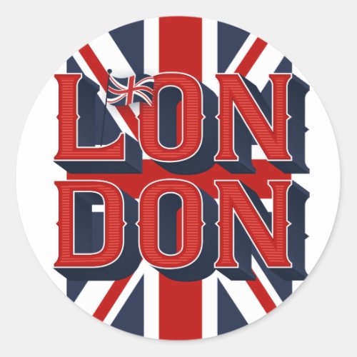 London Flag  Stickers