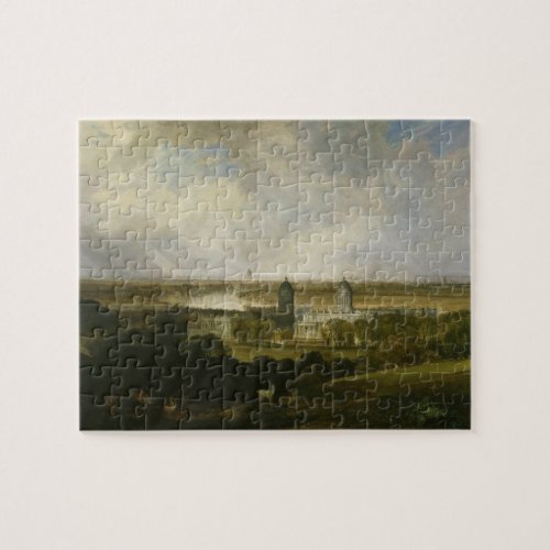 London from Greenwich Park by J M W Turner 1809 Jigsaw Puzzle