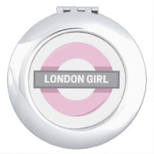 London Girl Underground Tube Sign
