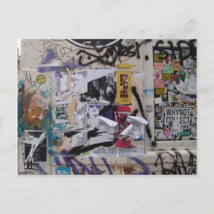 London Graffiti Postcard