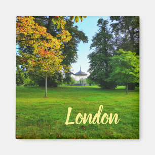 London Green Park Landscape Autumn Magnet