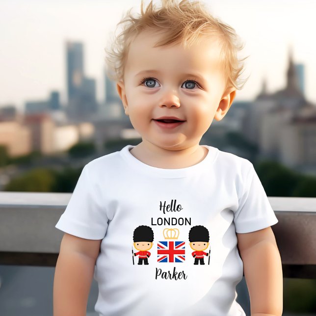 London Guards Boy Name British England Toddler T-shirt (London Guards Boy Name British England Toddler T-shirt)