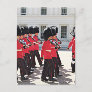 London Guards Postcard