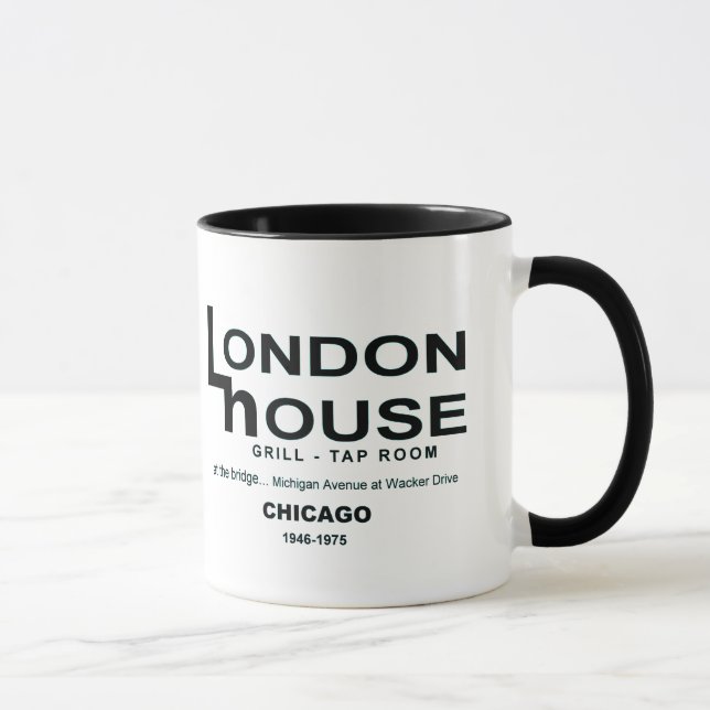 London House Restaurant Club, Chicago, IL Mug (Right)