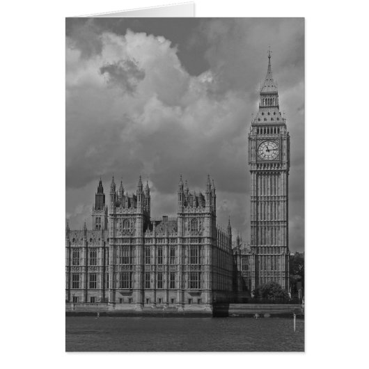 London Houses of Parliament & Big Ben Vertical (Front)