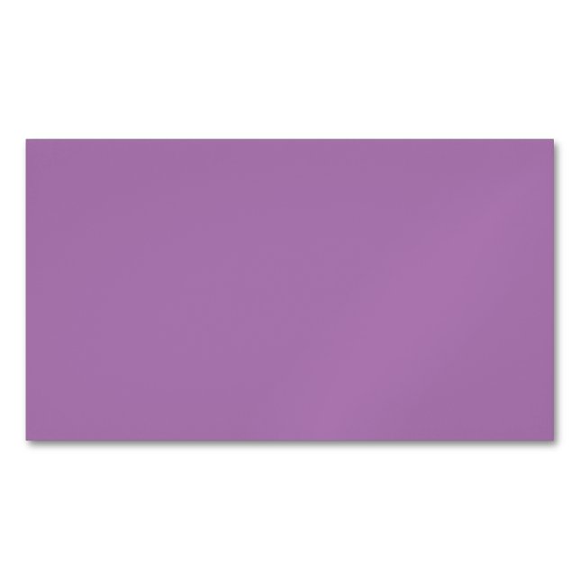 London Hue,Opera Mauve,Pale Purple, Business Card Magnet (Front)
