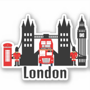 London icons sticker