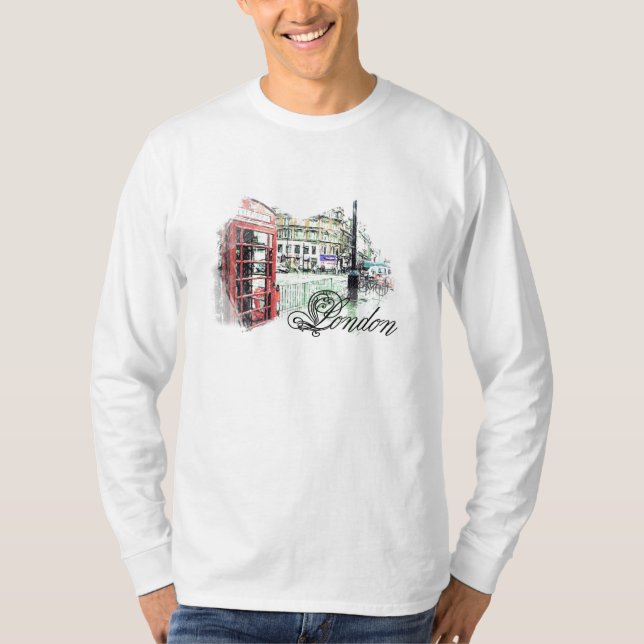 London Illustrated T-Shirt (Front)