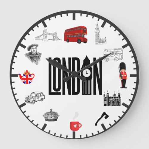 London images wall clock