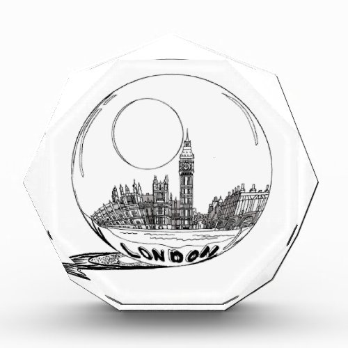London in a glass ball  award