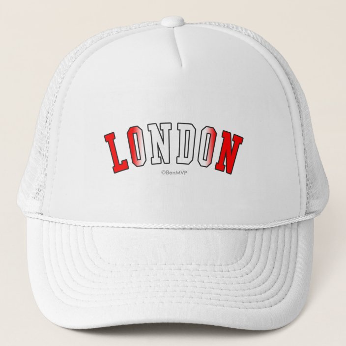 London in Canada National Flag Colors Hat