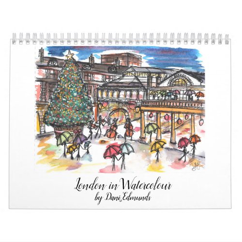 London in Watercolour 2021 Calendar