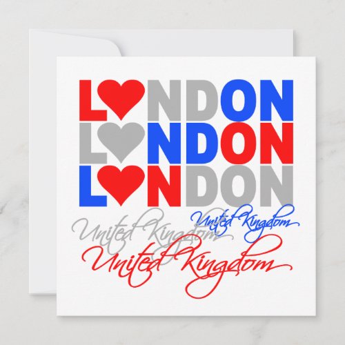London invitation _ choose style  customize