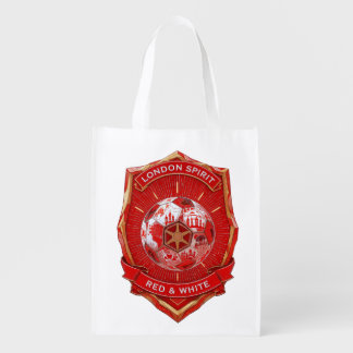 London is Red, London Heritage. Football Gift Grocery Bag