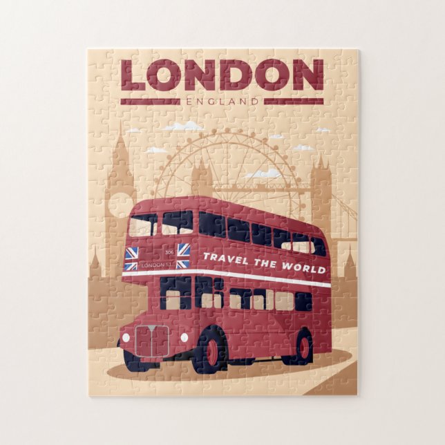 LONDON JIGSAW PUZZLE (Vertical)