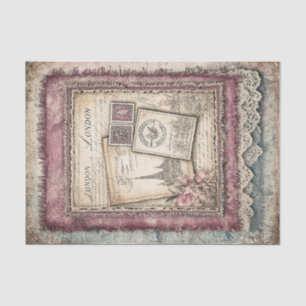 London & Lace Decoupage  Tissue Paper